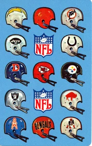 1970's AFC-HELMETS PLAYlNG-CARD Miami DOLPHINS - Picture 1 of 1