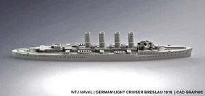 1:1800 SMS Breslau 1918 - Picture 1 of 2