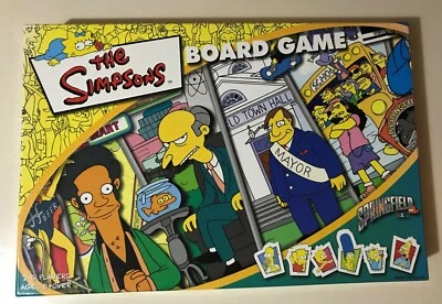 The Simpsons Board Game Springfield Board game Winning Moves 2000 - Image 1 of 4