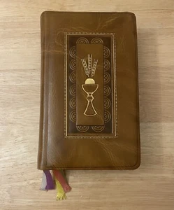 The New Marian Missal For Daily Mass Regina 1963 Deluxe Leather Father Juergens - Picture 1 of 9