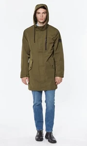 Vince Camuto Men's Anorak With Hood Olive XL - Picture 1 of 11