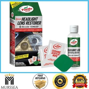 Turtle Wax New Speed Headlight Lens Restorer Kit, Heal and Seal , Repair & Renew - Picture 1 of 12