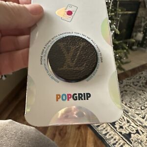 Louis Vuitton Upcycled PopSockets . Authentic LV Material From A Purse.
