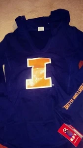 NCAA Women's Hooded Sweat Shirt, Illinois Fighting Illini (Small)New - Picture 1 of 1