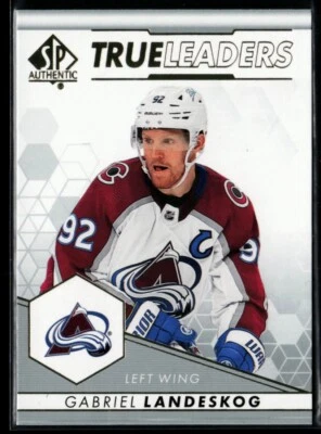 2022-23 SP Authentic True Leaders #TL-1 Gabriel Landeskog - Image 1 of 2