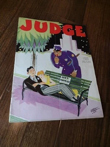 1935 Richtermagazin gerade verheiratete Polizeibank June Joseph Morgan Werbung - Bild 1 von 24