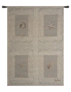 Tapiz de bellas artes de arena movediza decoración del hogar - tema costero de América del Norte - Imagen 1 de 3