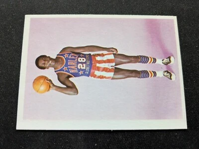 1971-72 Fleer Basketball Card # 74 Bobby Hunter - Harlem Globetrotters (VG/EX) - Image 1 of 3