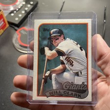 1989 Topps - #660 Will Clark