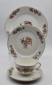 Z S & Co Zeh Scherzer Bird Of Paradise Chelsea Bird 4 Piece Place Setting - Picture 1 of 24
