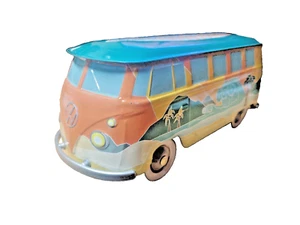 VW Bulli "Honolulu Beach" Blech Model Neuwertig Große 23cm X 10cm X 9,5cm - Bild 1 von 15