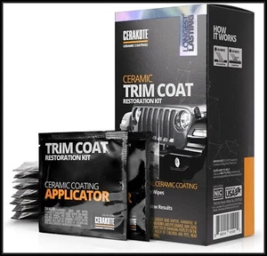 CERAKOTE Ceramic Trim Coat Kit - Quick Plastic Trim Restorer - Guaranteed Restor - Picture 1 of 5