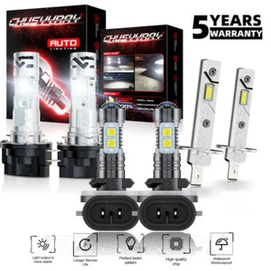 For Kia Forte Koup 2010 2011-2013 Headlights Hi/Low + Fog Light Bulb H1+H11B+881 - Picture 1 of 16