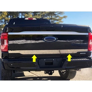 Polished Tailgate Accent Trim fit for 2021-2022 Ford F-150 Pickup Truck [1pc] - Picture 1 of 3