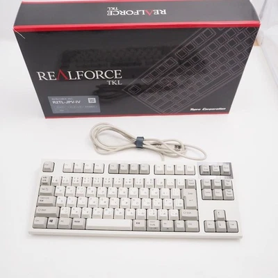 [US Tax In] Topre REALFORCE R2TL-JPV-IV Mechanical Keyboard Japanese Layout - Image 1 of 4