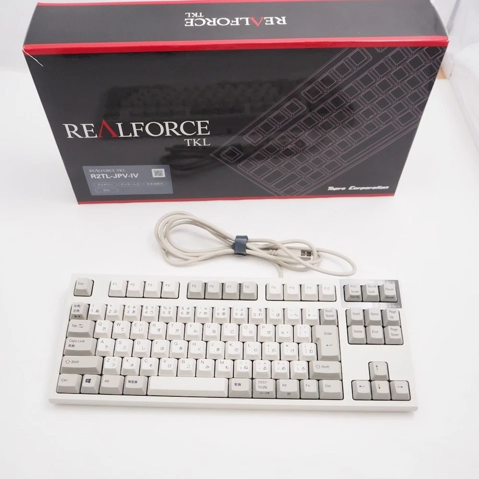 [US Tax In] Topre REALFORCE R2TL-JPV-IV Mechanical Keyboard Japanese Layout - Image 1 of 4