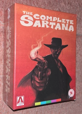 The Complete Sartana Blu-Ray Box Set Arrow Video Spaghetti Westerns NEW SEALED - Image 1 of 4