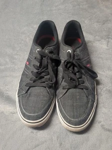Levi's Shoes 13 Men's Casual Sneakers Comfort Gray Lace Up Low Top - Picture 1 of 5
