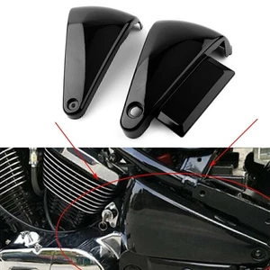 Per Kawasaki Vulcan VN400/800 Classic Drifter coppia copri batteria laterali carena - Foto 1 di 10