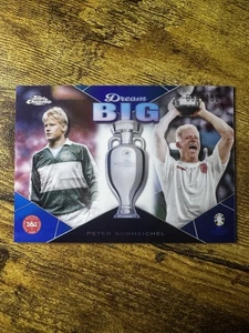 Peter Schmeichel /150 „Dream Big“ - Topps Chrome Uefa Euro 2024 - Norway - Bild 1 von 3