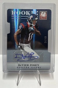 DeVier Posey 2012 Elite Rookie Aspirations Die-Cut AUTO #D24/49 #176 RC Rare! - Picture 1 of 3