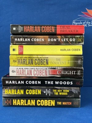 Lot of 8 - Harlan Coben Novels, Paperback Foto 1 de 4
