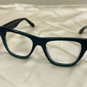 Maui Jim Sunglasses Frames EKOLU STG-BH Black/Green 53.5-20-145 Full Rim MJ867 - Picture 1 of 6