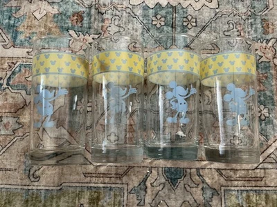 Jerry Leigh Disney Mickey Mouse fondo azul vasos altos cantidad 4 Foto 1 de 4