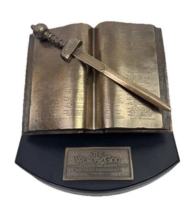 Sculpture The Word Of God #20121 Hebrews 4:12 Lighthouse Cristian Products Co. - Picture 1 of 14