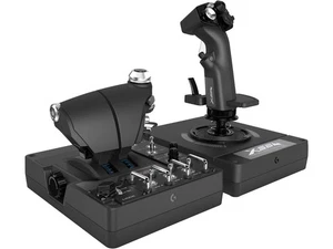 Logitech G X56 H.O.T.A.S Throttle and Joystick Flight Simulator Game Controller - Picture 1 of 5