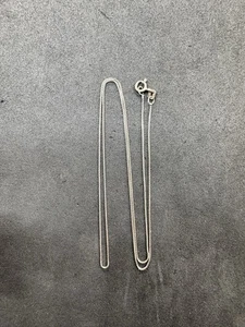 1,2 g Vintage Sterling Silber 925 Box Kette 19" Schmuck Konvolut W - Bild 1 von 6