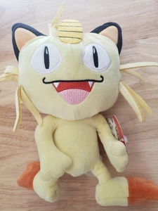 Peluche Pokémon Meowth 9 pouces neuve avec étiquettes - Photo 1/8