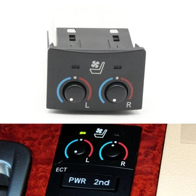 Seat Heating Ventilation Switch Button Knob For Toyota Land Cruiser LC200  - Image 1 of 4