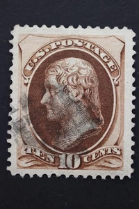 US SC# 161 GEBRAUCHT JUMBO RÄNDER SCHÖNER ZENTRIERKNICKFEHLER - Bild 1 von 3