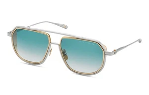 DITA INTRACRAFT DTS165-A-03 Silver Yellow Gold Turquoise Gradient Sunglasses - Picture 1 of 12
