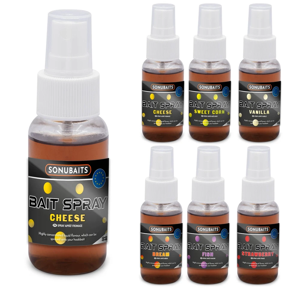 Sonubaits Bait Spray 50ml Attractant for Hookbaits Fishing Spray Flavour All Varieties - Image 1 of 1