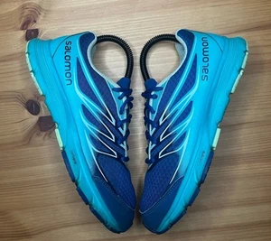 Salomon Sense Link Women’s Running Trainers Blue Size 5 UK - Picture 1 of 9