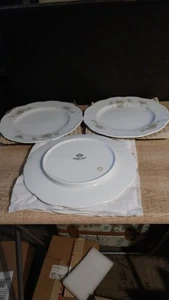 Set of 4 Rosenthal Group Classic Rose 8¾" Rnd Porcelain Dessert Plates ¾"H P/VG - Picture 1 of 12