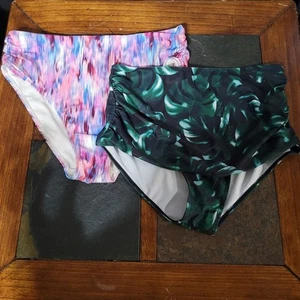 Confezione 2 Costumi Da Bagno Bikini Slip Time and True e un Marca Amazon - Foto 1 di 9