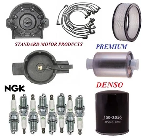 Tune Up Kit Filters Cap Spark Plugs Wire For CHEVROLET G20 V8 5.7L 1994-1995 - Picture 1 of 1
