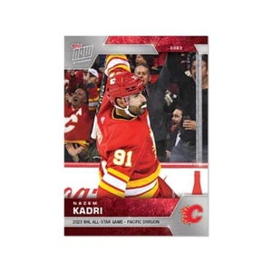2022-23 NHL Topps NOW® Sticker #ASG36 🏒 Nazem Kadri 🏒 Calgary Flames 🔥 - Picture 1 of 2