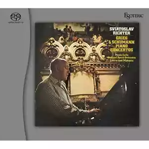 Grieg & Schumann Piano Concertos Richter Matacic Japan Esoteric SACD ESSW-90273 - Foto 1 di 24