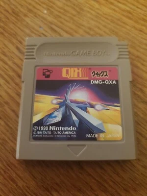 Qix Japanese version Game Boy GB Japan import US Seller - Image 1 of 4