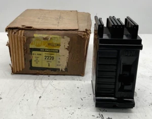 NEW FPE NES2220 CIRCUIT BREAKER 20A 2P 240V NES SERIES - Picture 1 of 7