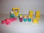 Vintage Fisher Price Little People Castle parts dragon is as is
