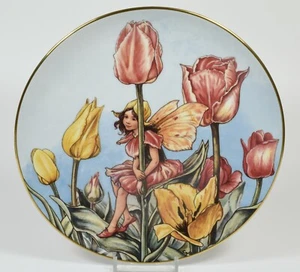 Border Fine Arts The Tulip Fairy Fine Bone China Plate - Picture 1 of 3