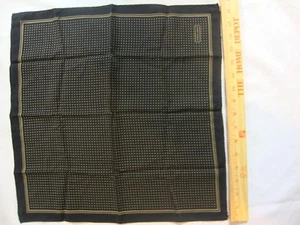 NEW Giorgio Armani Multi-Color Polka Dot Pattern 100% Pure Silk Men Handkerchief - Picture 1 of 4