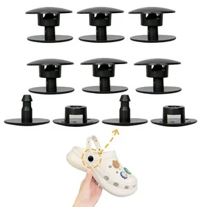 KOTESLLOE 8 Sets Crocs Replacement Rivets Parts for Crocs - Picture 1 of 7
