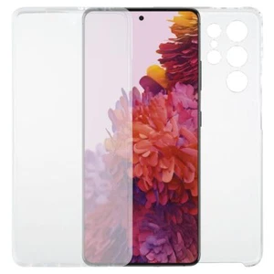 Ochrona Etui na telefon komórkowy do Samsung Galaxy S21 Ultra Case Cover Pokrowiec Przezroczyste - Zdjęcie 1 z 4