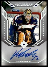 2004-05 Upper Deck Ultimate Collection Signatures Kari Lehtonen Auto Atlanta